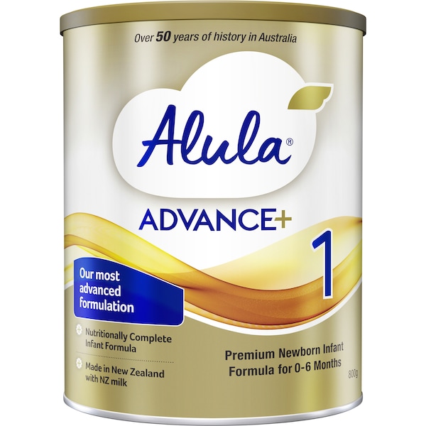 Alula Advance+ Stage 1 Newborn Baby Formula 0-6 Months 800g