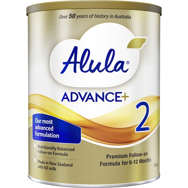 Alula Advance+ Stage 2 Follow On Baby Formula 6-12 Months 800g
