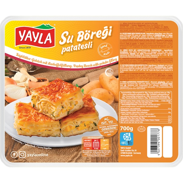 Yayla Potato Burek 700g