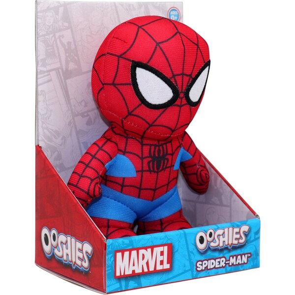 Ooshies Spiderman 6 Inch Plush Each