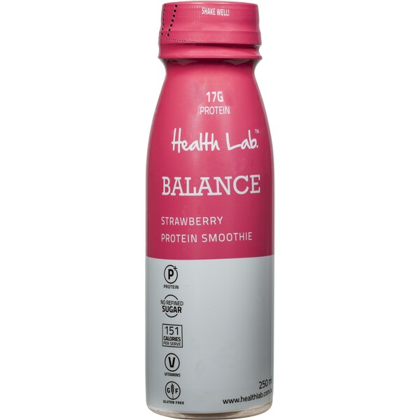 Health Lab Protein Smoothie Strawberry 250ml