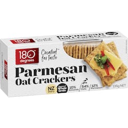 180 Degrees Parmesan Oat Crackers 135g