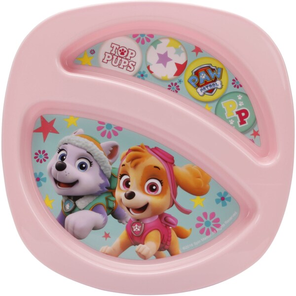 The First Years Paw Patrol Skye Sectioned Plate Each