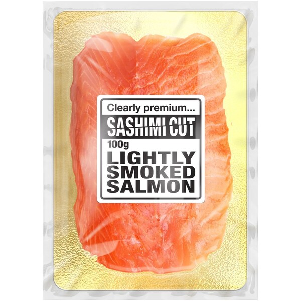 Clearly Premium Smoked Salmon 100g