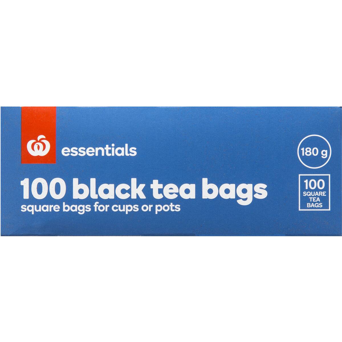 Essentials Black Tea Bags 100 Pack bunch