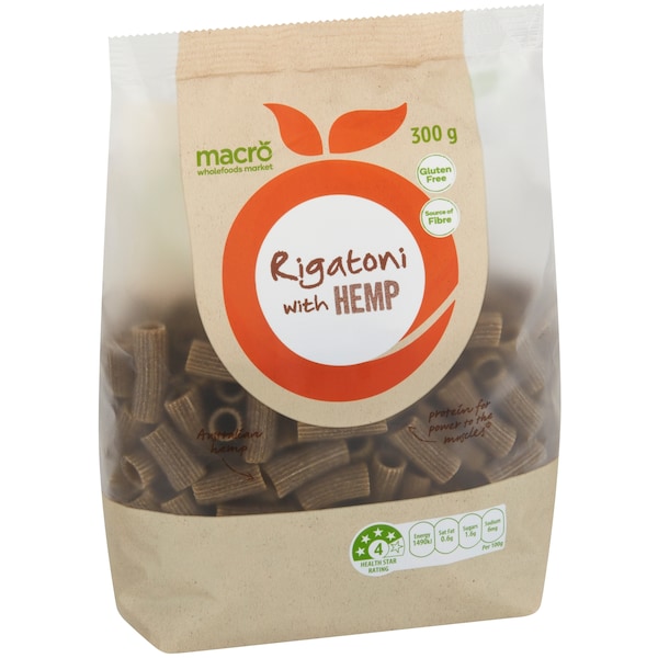 Macro Rigatoni With Hemp 300g