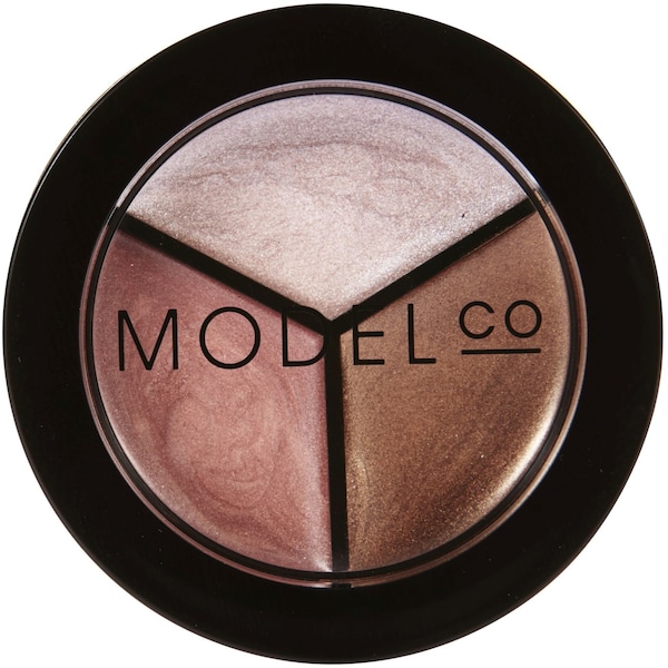 MCoBeauty Highlight & Contour 3-In-1 Trio Palette 3.9g