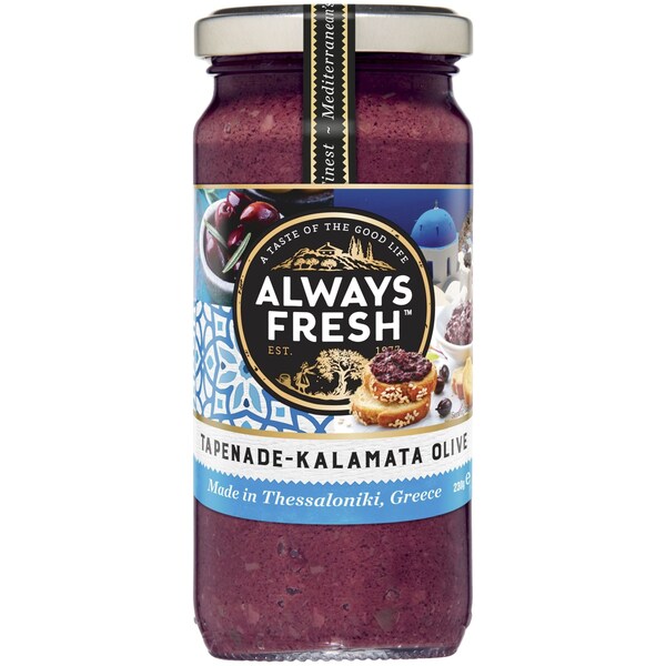 Always Fresh Kalamata Olive Tapenade 230g