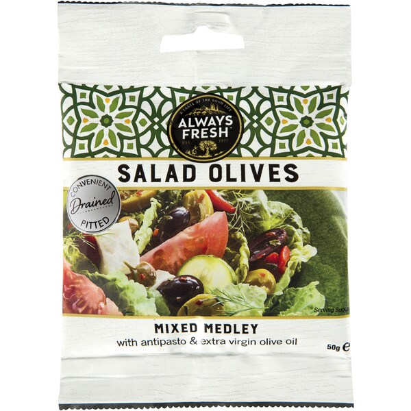 Always Fresh Salad Olives 50g