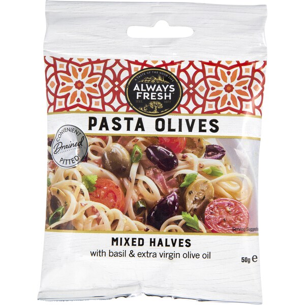 Always Fresh Pasta Olives 50g