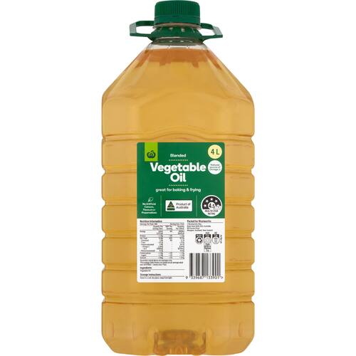Woolworths Blended Vegetable Oil 4l | bunch