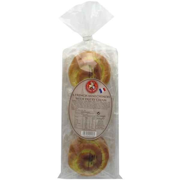 La Fournee Doree French Mini Chinois With Pastry Cream 300G