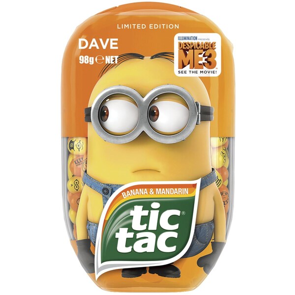 Tic Tac Despicable Me 3 98g