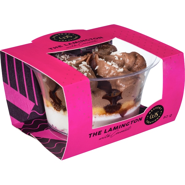 Wicked Sister Lamington With Coconut 80g