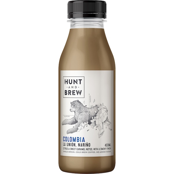 Hunt And Brew Cold Brew Coffee Colombia 400ml
