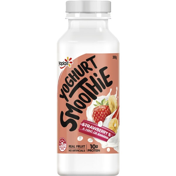 Yoplait Yoghurt Smoothie Strawberry & Banana 300g