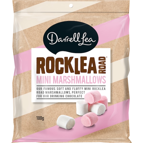 Darrell Lea Rocklea Road Mini Marshmallows 100g
