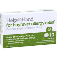 Help@Hand Hayfever Allergy Relief Tablets