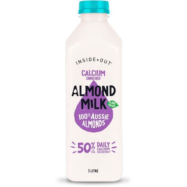Inside Out Calcium Enriched Almond Milk 1l