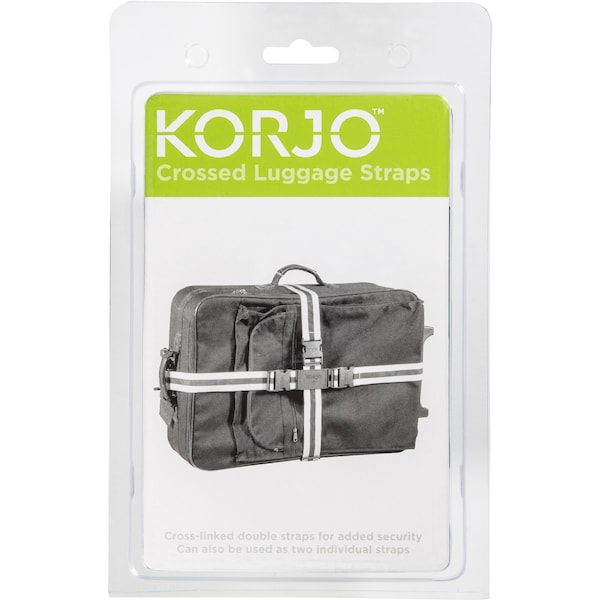 Korjo Crossed Luggage Strap Each