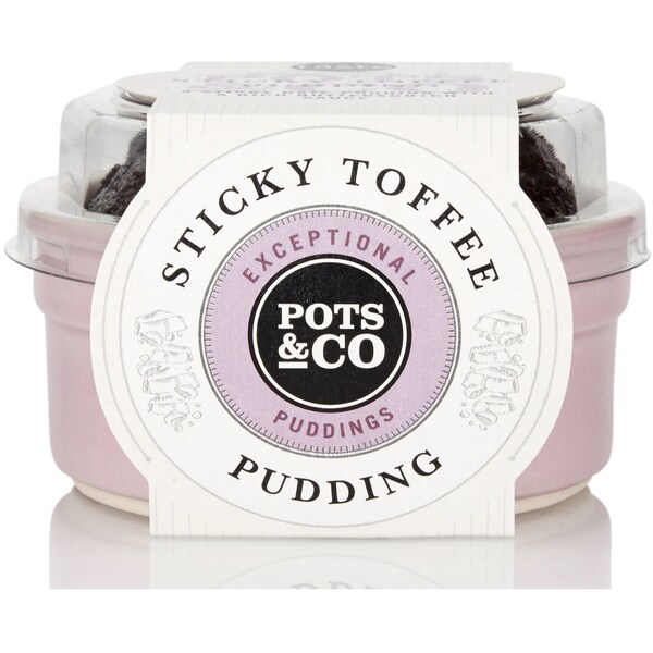 Pots & Co Pudding Sticky Toffee 125g