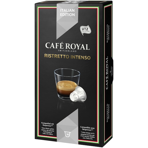 Cafe Royal Coffee Pods Ristretto Intenso 10 Pack