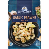 Just Caught Garlic Prawns