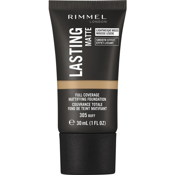 Rimmel London Lasting Matte Foundation 305 Buff 30mL