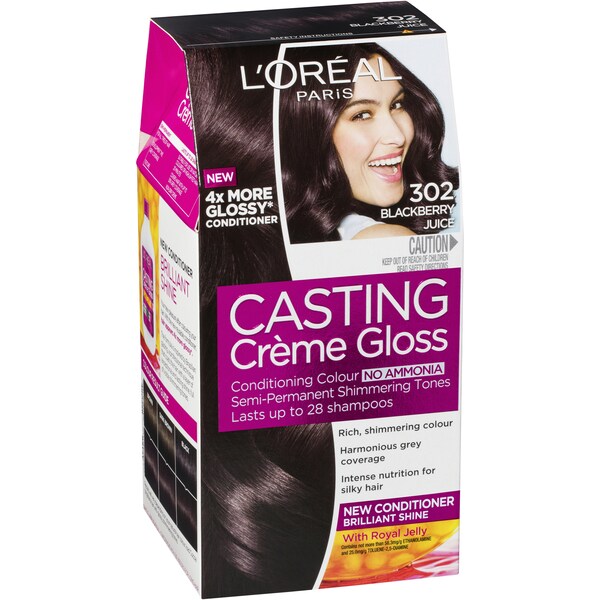 L'Oreal Casting Creme Gloss 302 Blackberry Juice Each