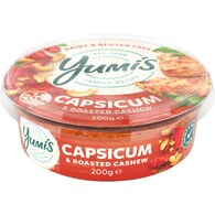 Yumi's Roasted Capsicum & Cashew Dip