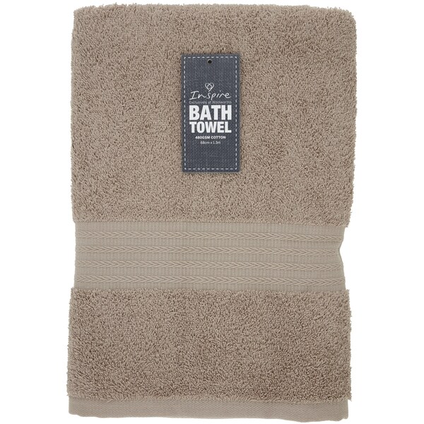 Inspire Cotton Bath Towel 480gsm Cw1 Each
