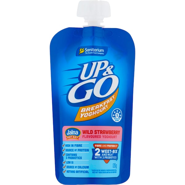 Up&Go Jalna Yoghurt Wild Strawberry 120g