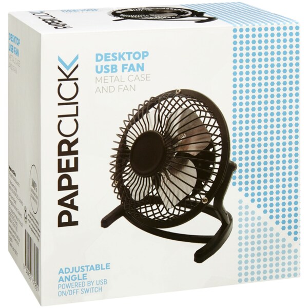 Paperclick Desktop Usb Fan Each