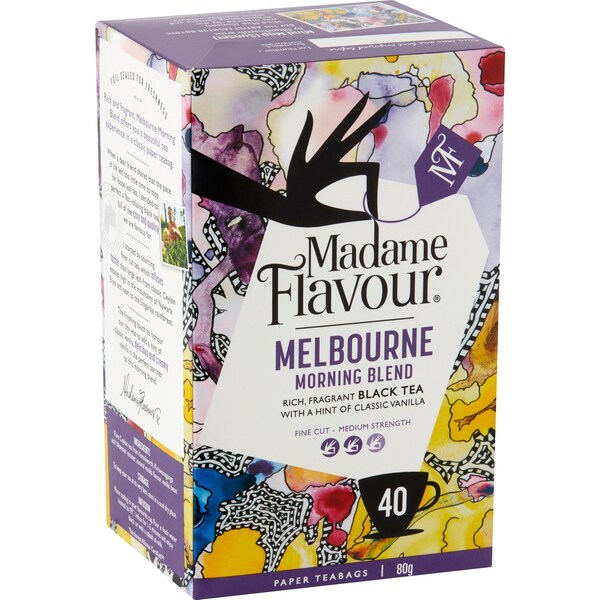 Madame Flavour Melbourne Morning Blend 40 pack