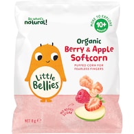 Little Bellies Organic Berry & Apple Softcorn