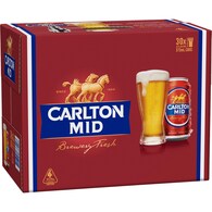 Carlton Mid Strength Lager Cans