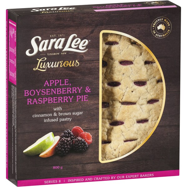 Sara Lee Boysenberry & Raspberry Pie 800g