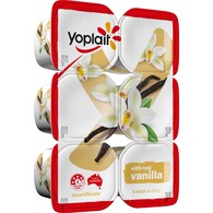 Yoplait Vanilla Yoghurt Punnets