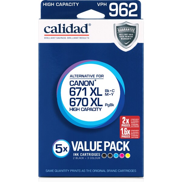 Calidad Canon Pgi670/Cli671 Bbcmy 5 pack