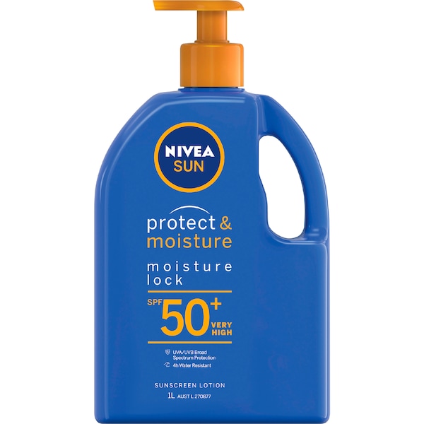 Nivea Sun Protect & Moisture SPF 50+ 1L
