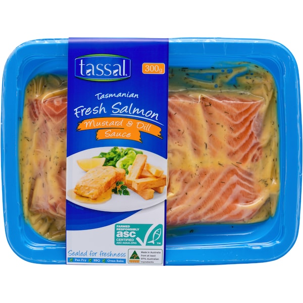Tassal Salmon With Mustard Dill 300g