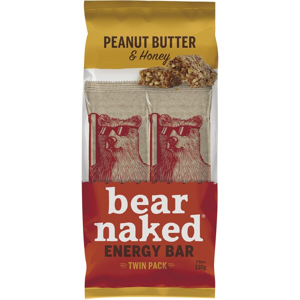 Bear Naked Peanut Butter & Honey Real Nut Energy Bar 2 Pack