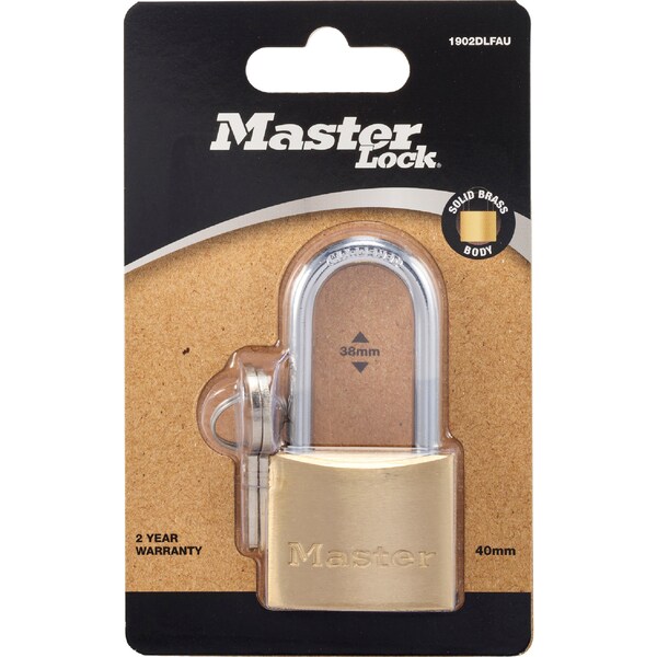 Master Lock Brass Pad 40mm each