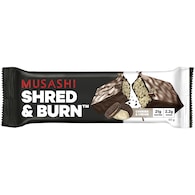 Musashi Shred & Burn Protein Bar Cookies & Cream