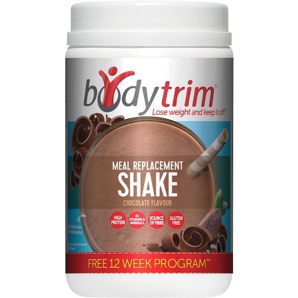 Bodytrim Meal Replacement Shake Chocolate 495g