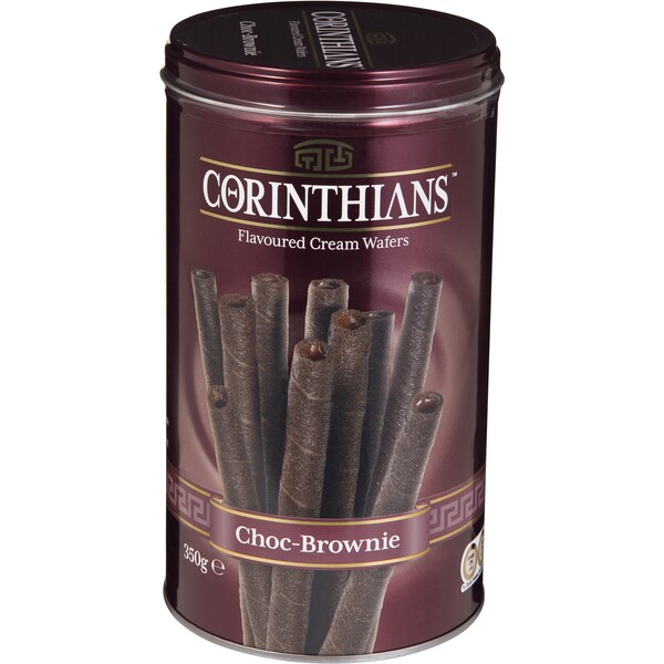 Corinthians Choc Brownie Wafer 350G