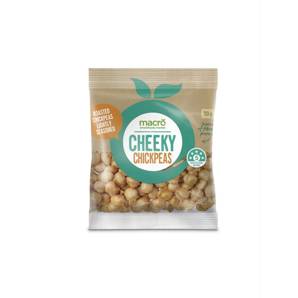 Macro Cheeky Chickpeas Lightly Seasoned 30g
