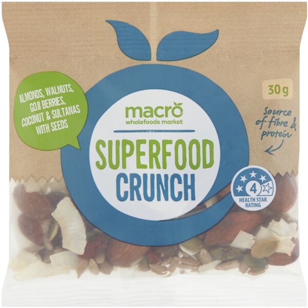 Macro Superfood Crunch Mix 30g