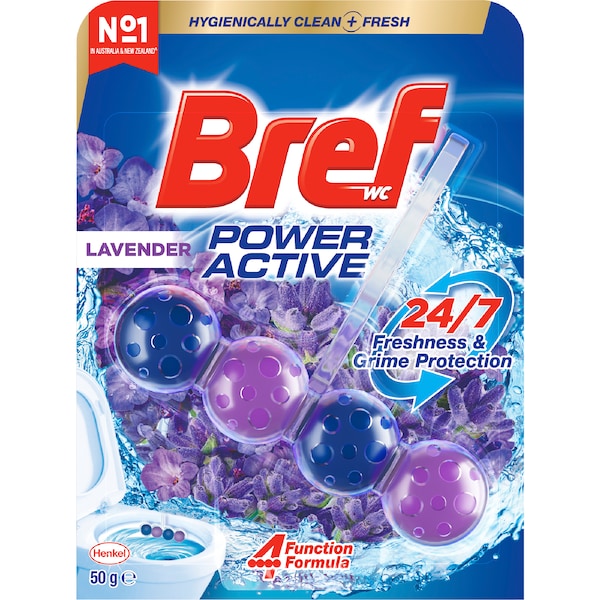 Bref Power Active Toilet Cleaner Lavendar 50g