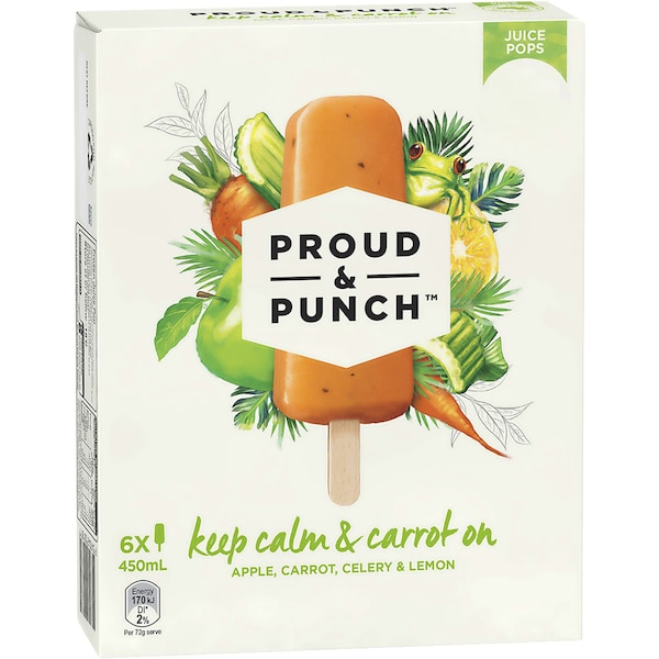 Proud & Punch Keep Calm & Carrot On 6pk 530ml